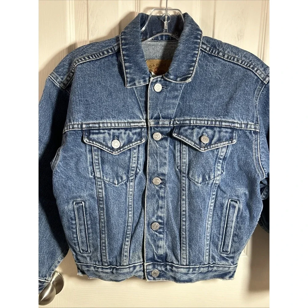 Gap Kids Blue Denim Jacket Size M – Classic Everyday Jean Jacket